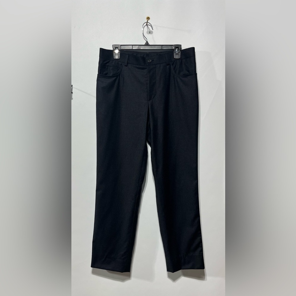 Samuelsohn Ice Wool 150s Black Dress Pants Mens Waist 34” Inseam 29”